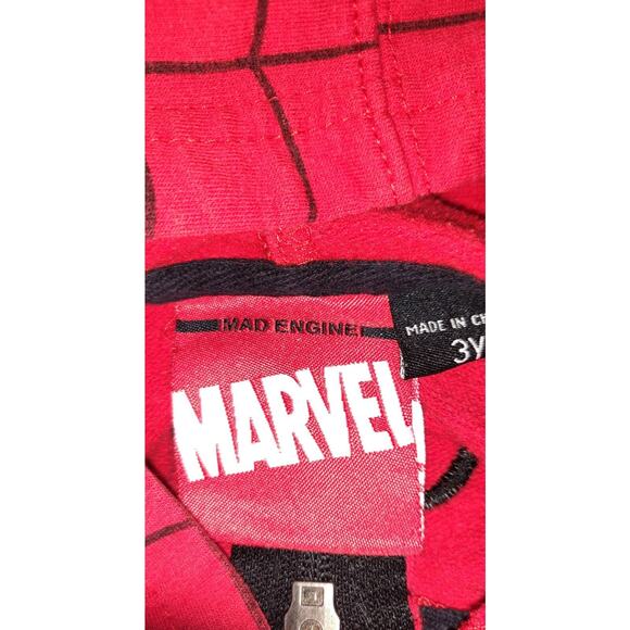 Marvel MAD ENGINE Spiderman Jacket Coat CHILD Size 3Y SUPERHEROES Rare Unisex - Picture 11 of 12